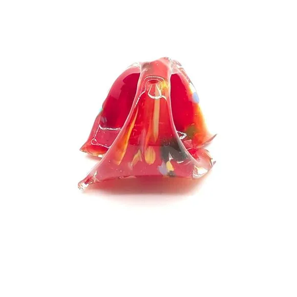 Vibrant Handmade Murano-Style Glass Ring – Bold & Unique Statement Jewelry - Picture 4 of 9